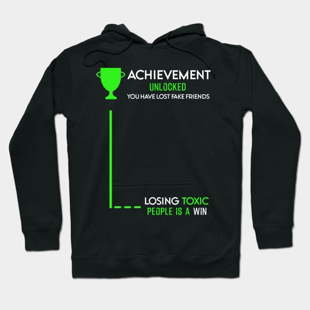 Losing toxic people is a win HCreative ver 7 Hoodie by HCreatives